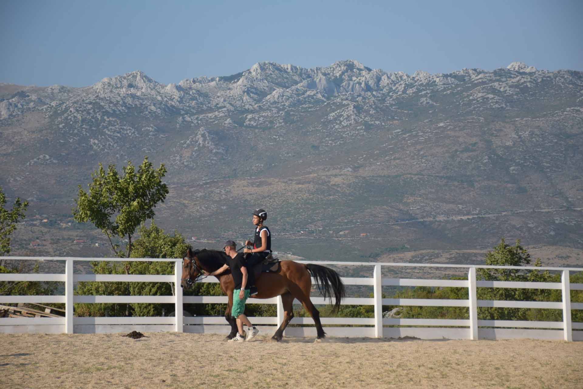 horseback riding